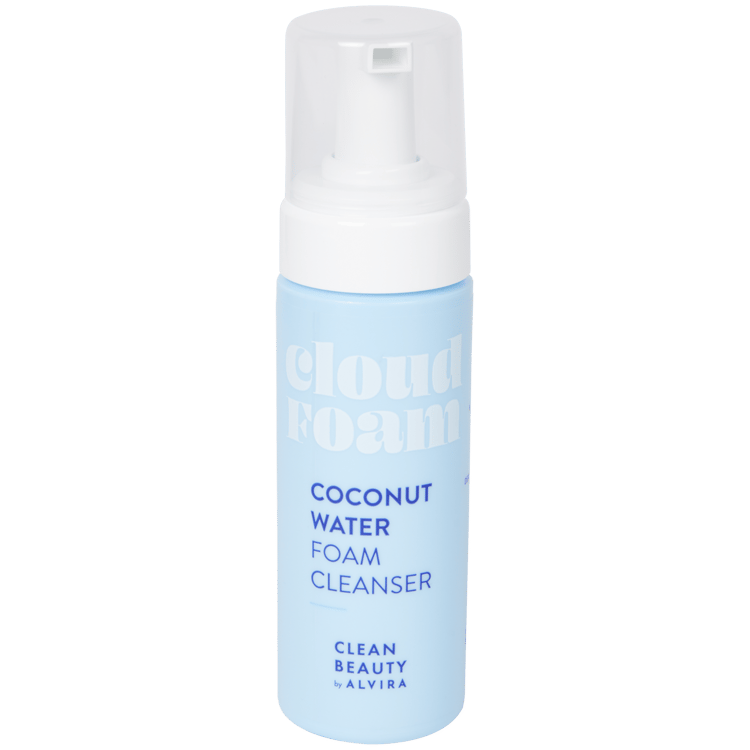 Mousse detergente viso con acqua di cocco Alvira Clean Beauty