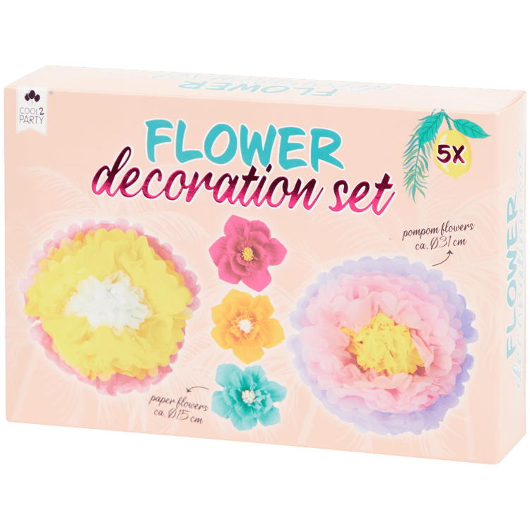 Fleurs en papier crépon Cool2Party