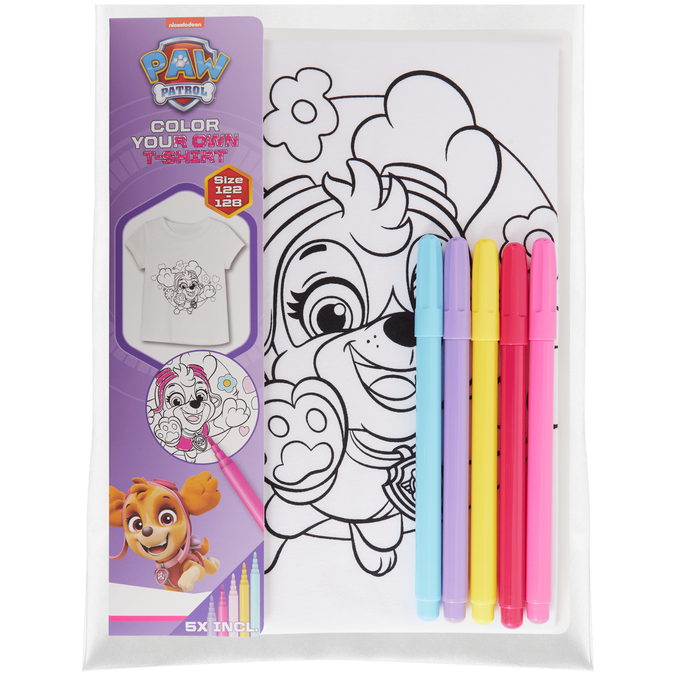 Kit créatif coloriage t-shirt