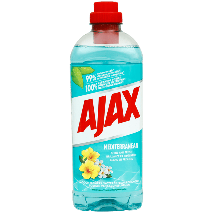 Detergente para chão Ajax Flores do Mediterrâneo