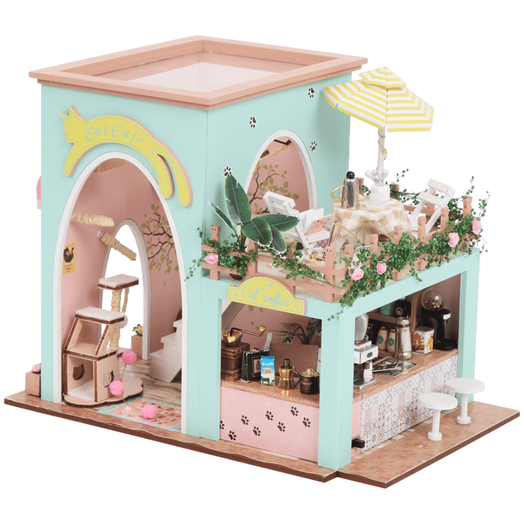 Miniatúrny domček „Urob si sám“ Crafts & Co