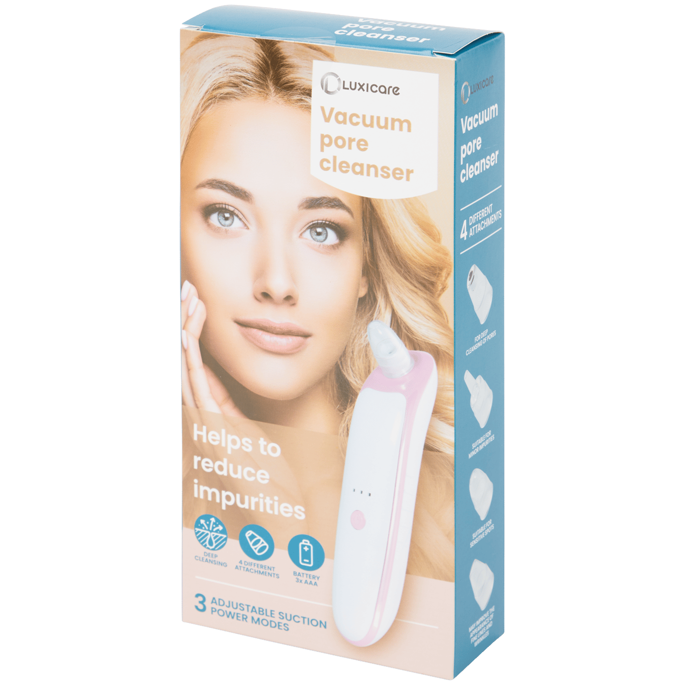 Limpiador facial al vacío Luxicare