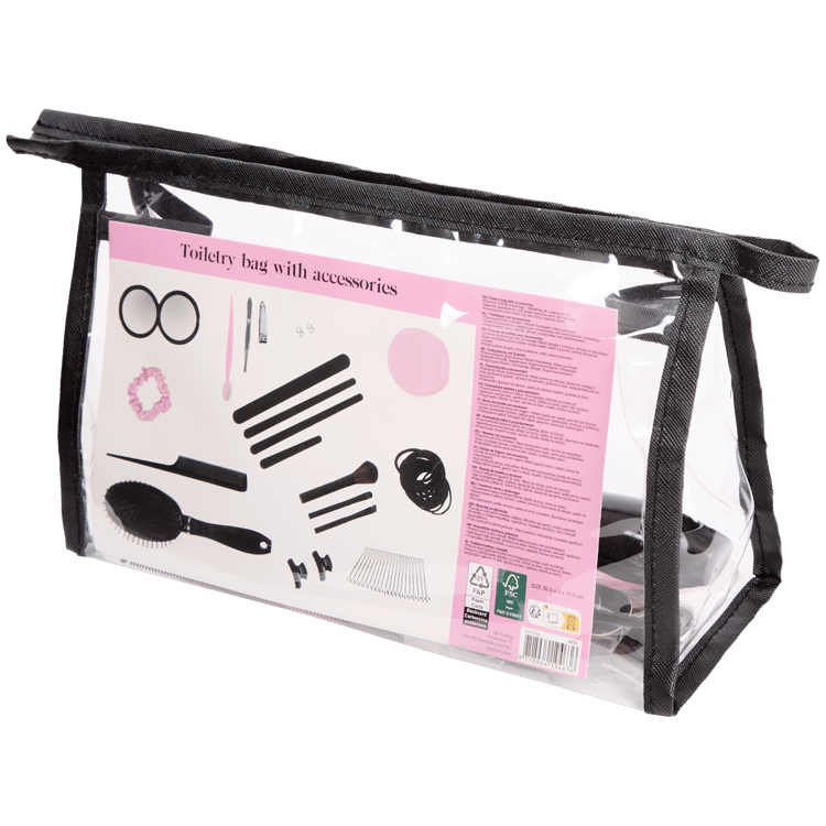 Trousse de toilette avec accessoires