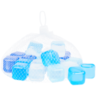 Opakovateľne použiteľné kocky ľadu