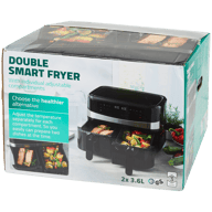 Fritadeira de ar quente dupla Home Essentials