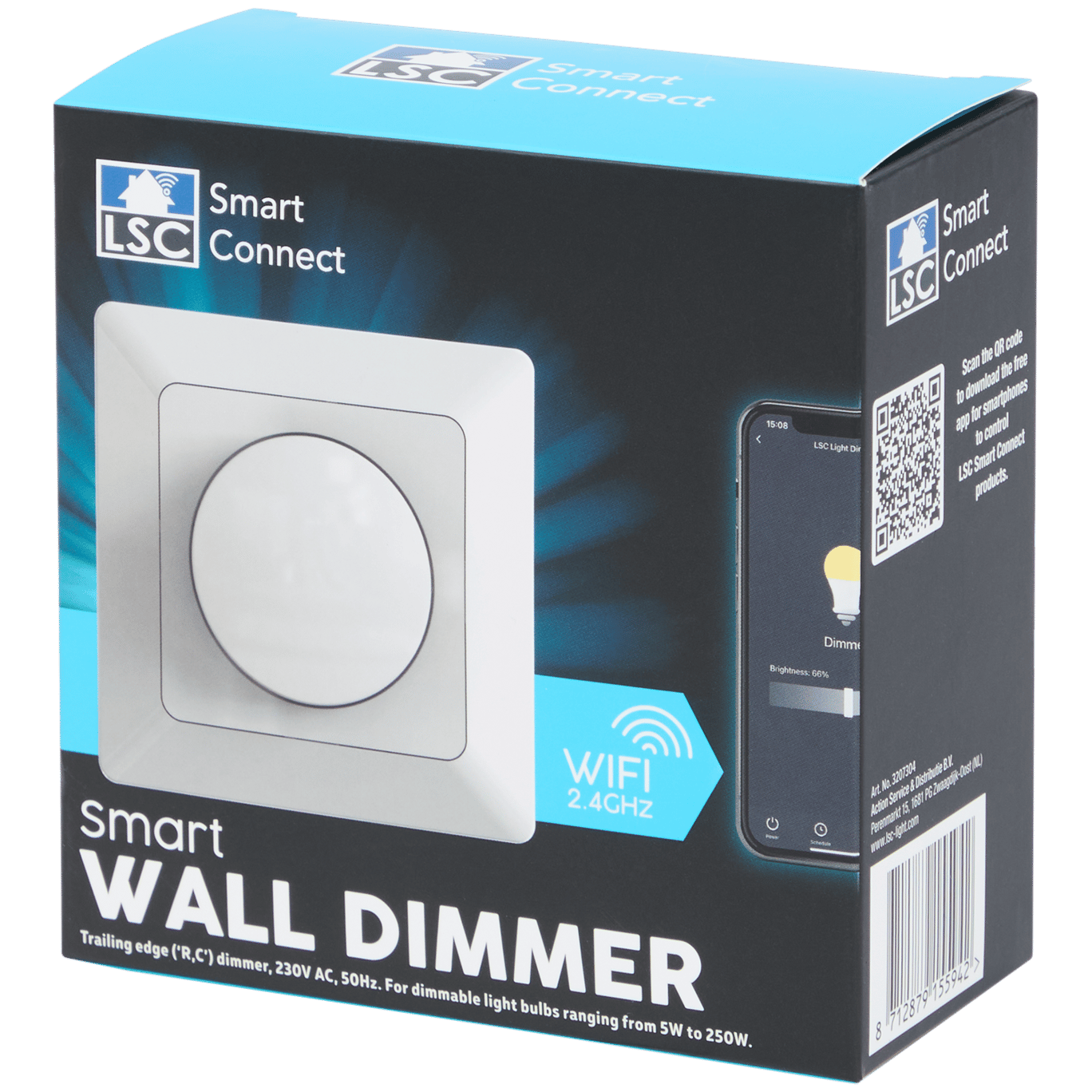 Smart dimmer da parete LSC Smart Connect