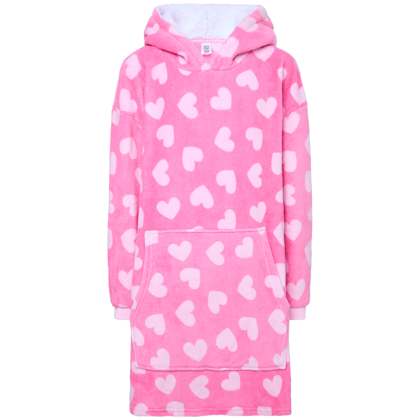 Oversized fleece hoodie