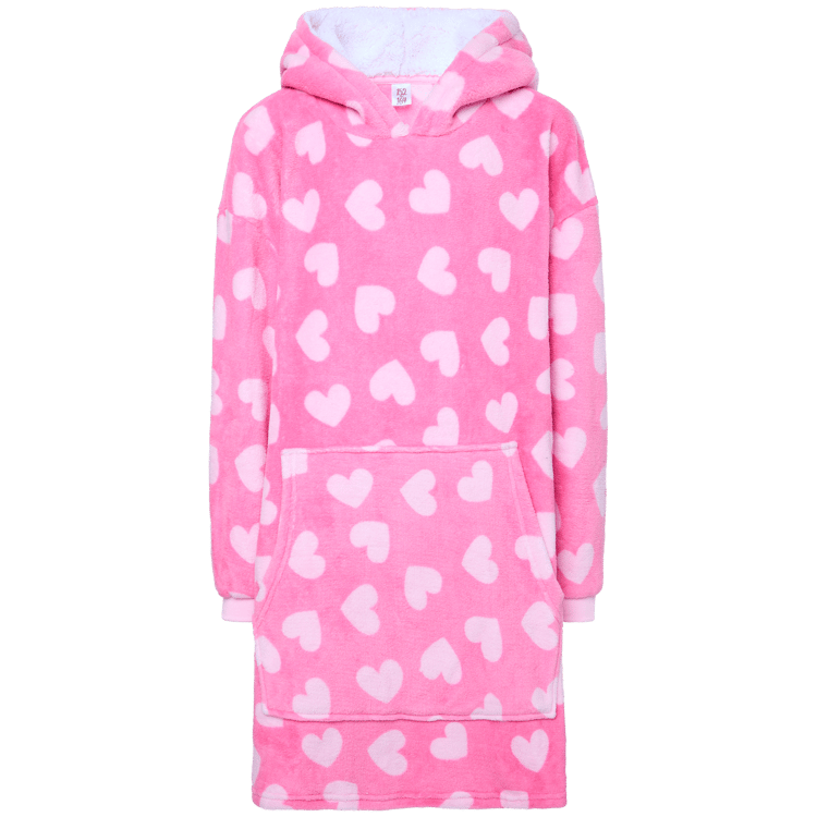 Oversized fleece hoodie