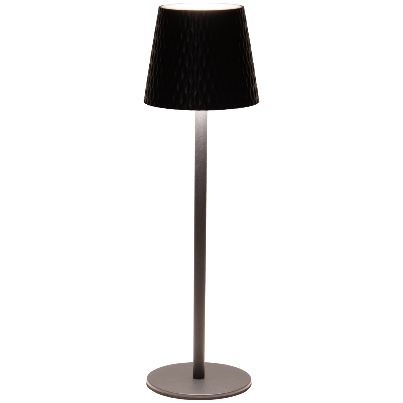 Lampa stołowa wielokrotnego ładowania