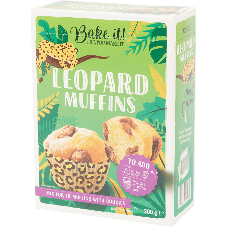Leopardia zmes na muffiny Bake it!