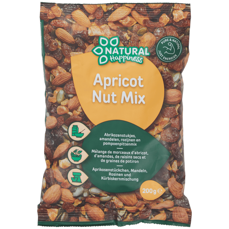 Natural Happiness abrikozen-notenmix