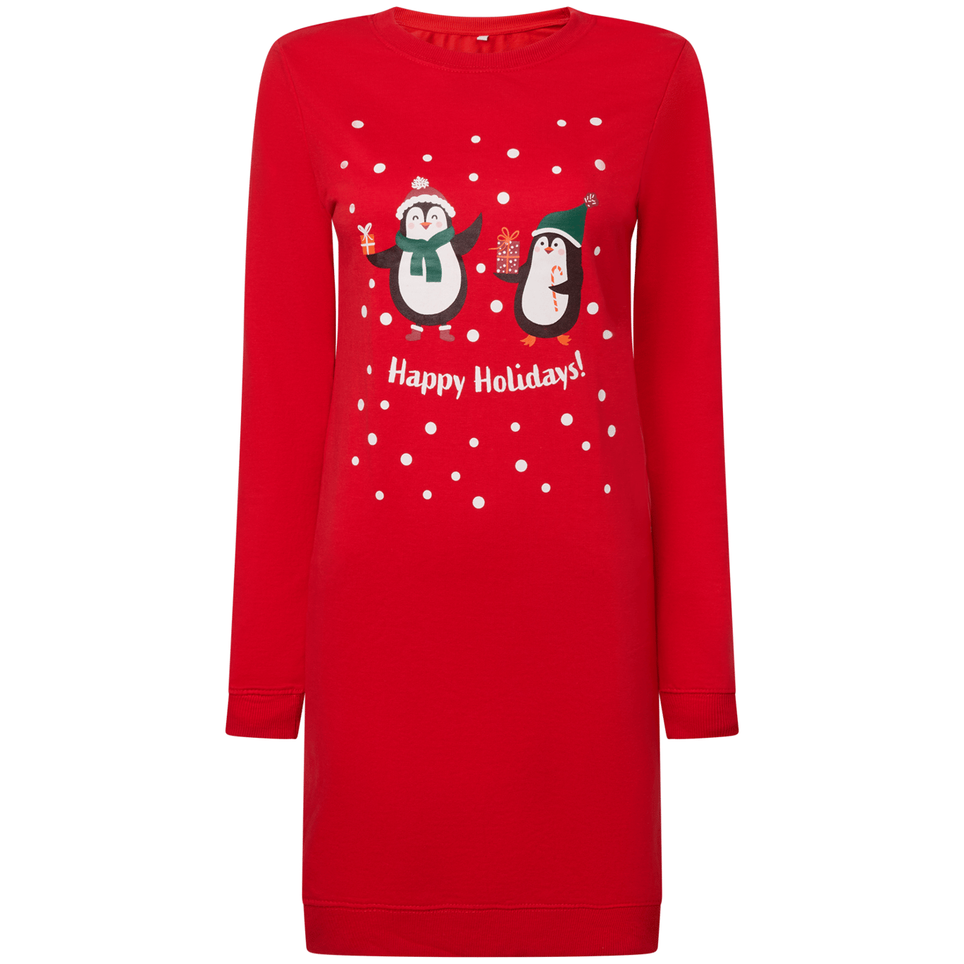 Robe de Noël avec imprimé