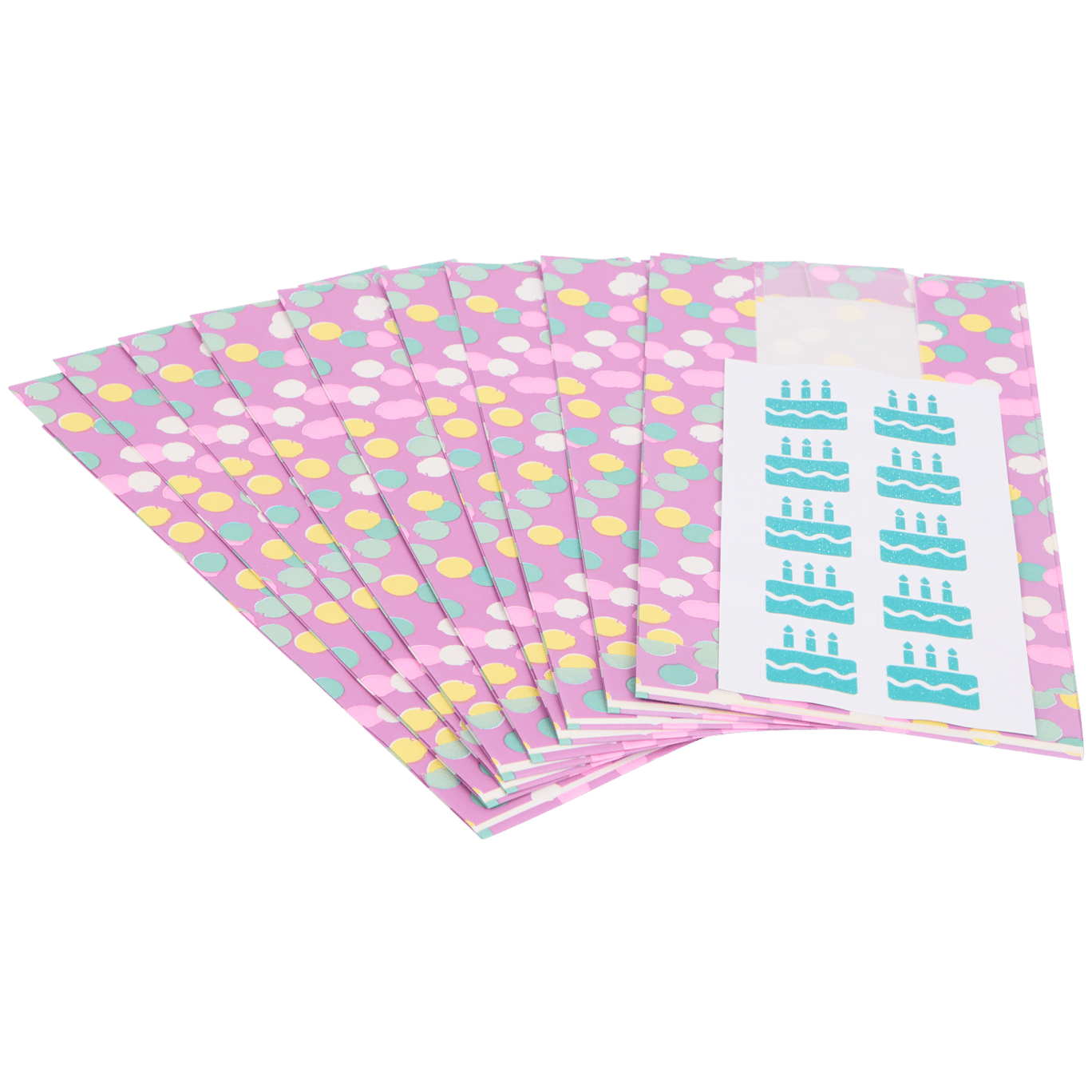 Sachets gourmands avec étiquettes Cool2Party