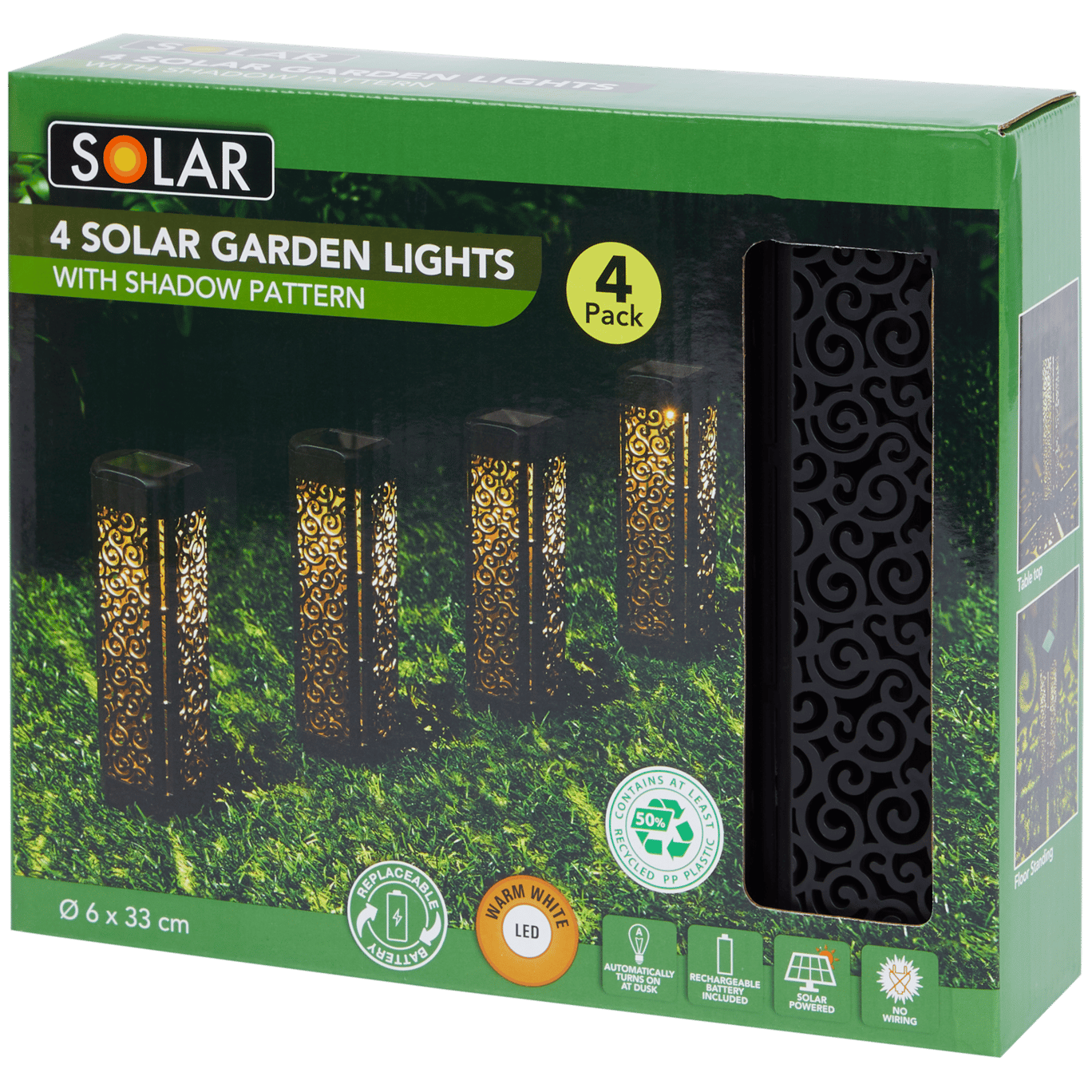 Iluminação de jardim Solar