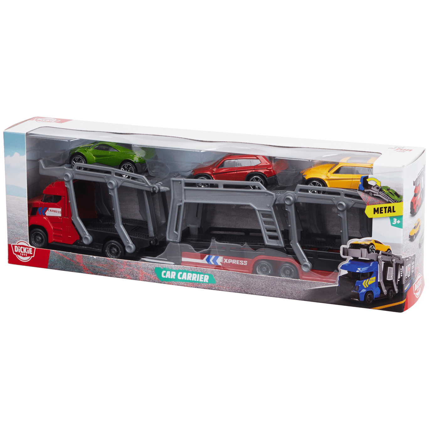 Camion transporteur de voitures Dickie Toys