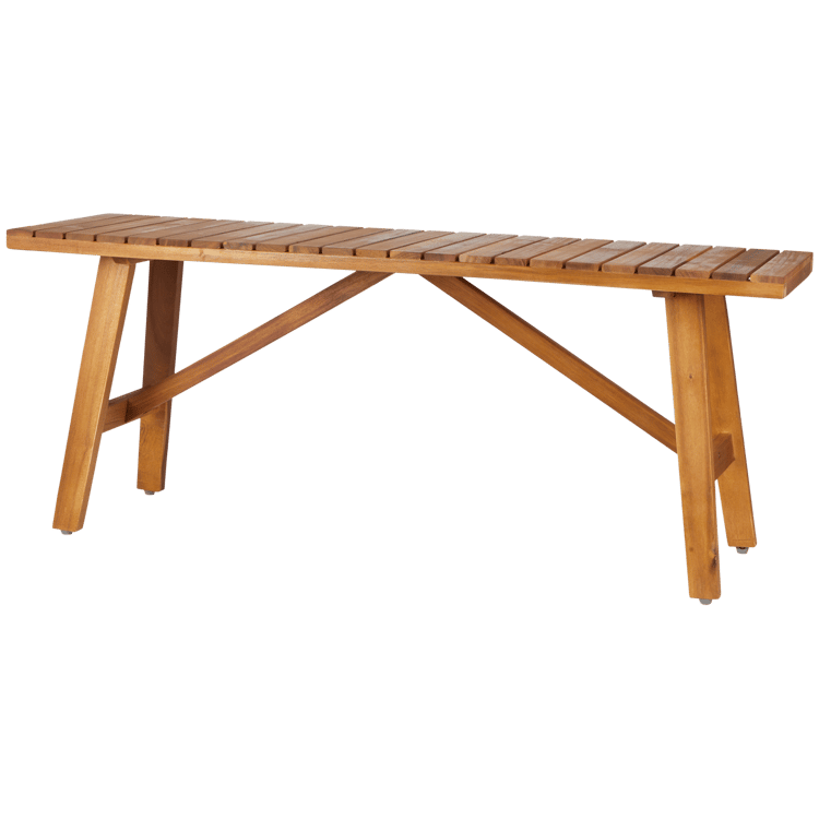 Drewniana ławka ogrodowa