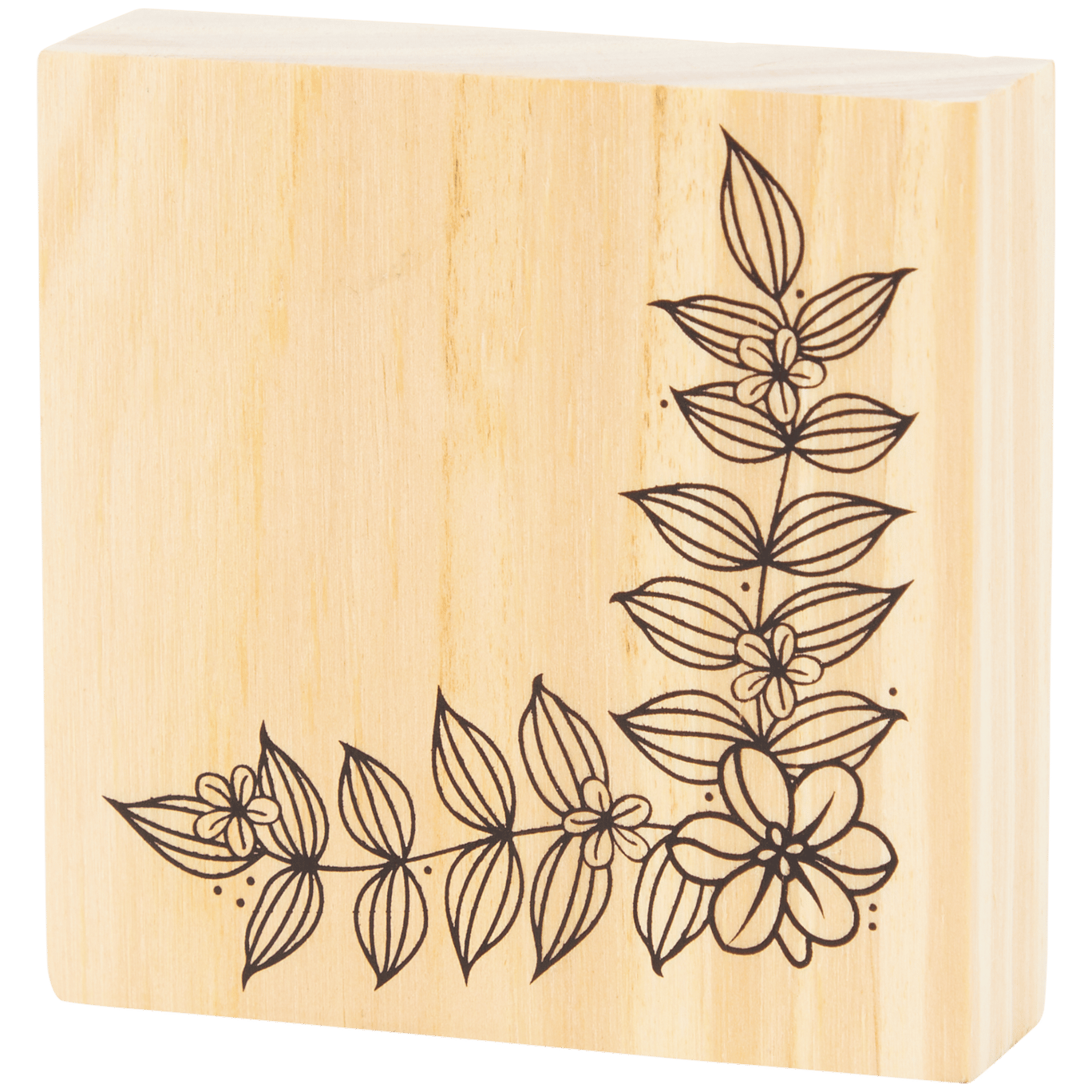 Houten stempel 