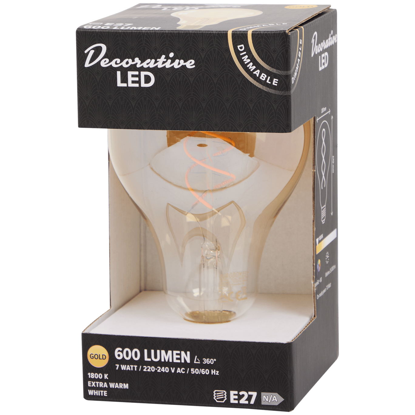 Ampoule LED à filament Eurodomest