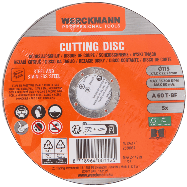 Discos de corte Werckmann