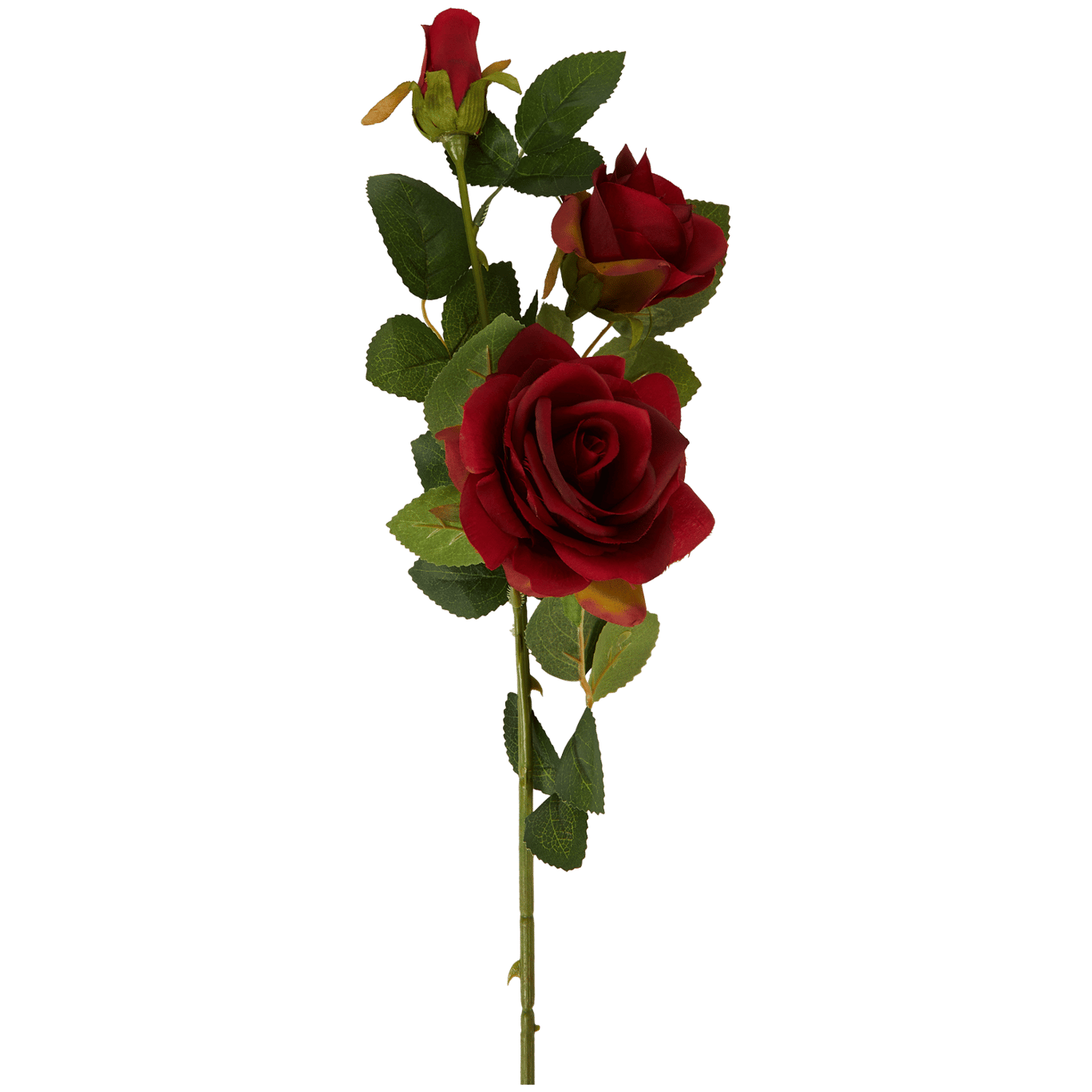 Umělá růže na stonku