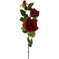 Rose artificielle sur tige