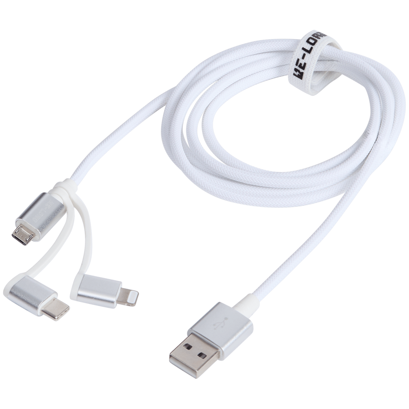 Kabel 3 w 1 do ładowania i przesyłania danych Re-load