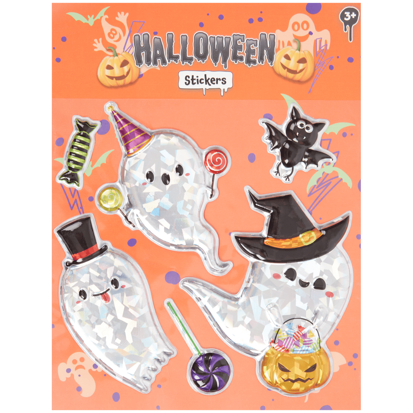 Halloween bubbelstickers