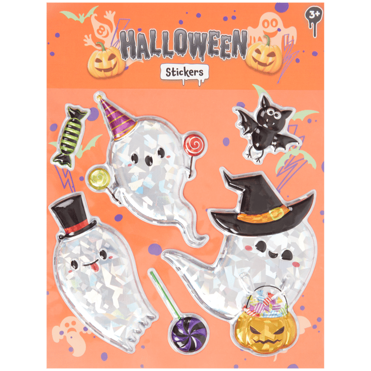 Halloween bubbelstickers