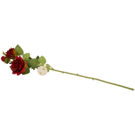 Rosa artificial con tallo