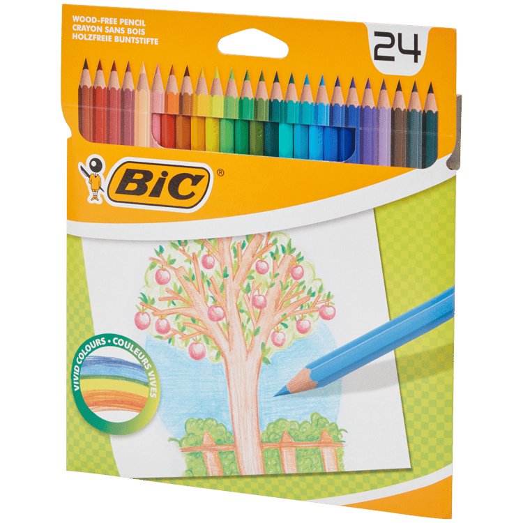 Farebné ceruzky BIC