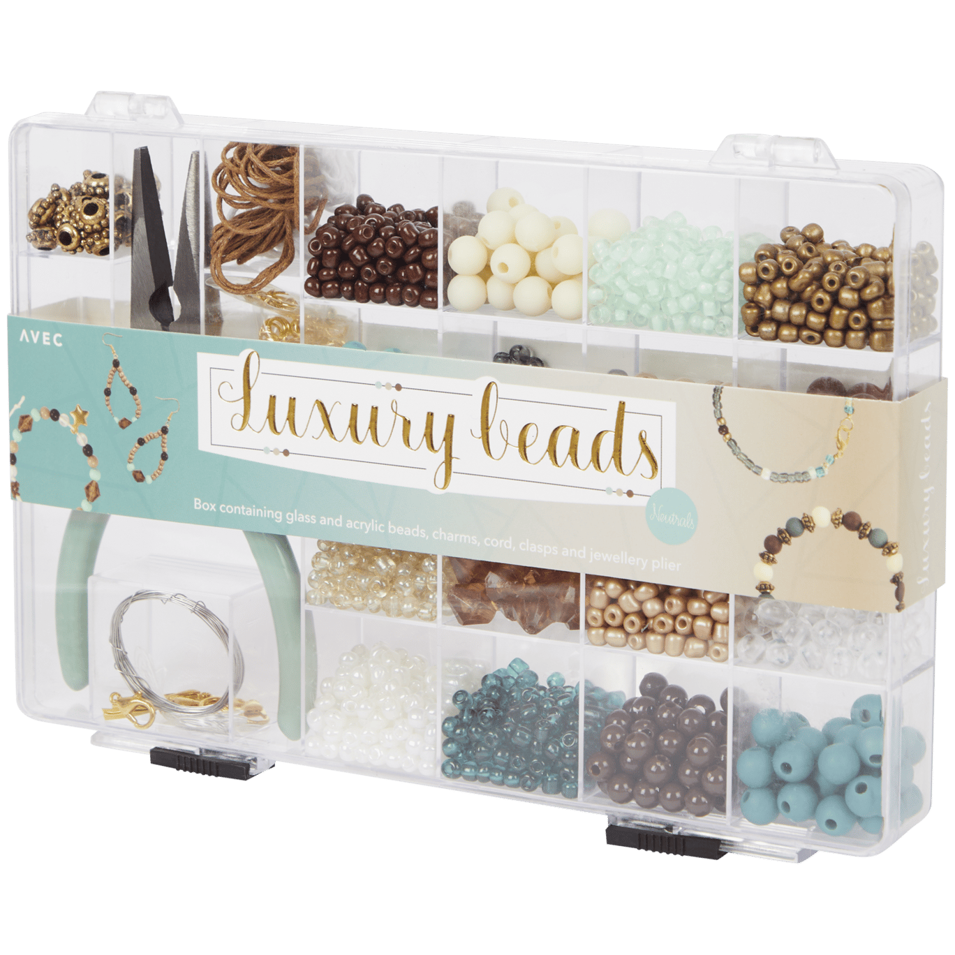Boîte à perles de luxe