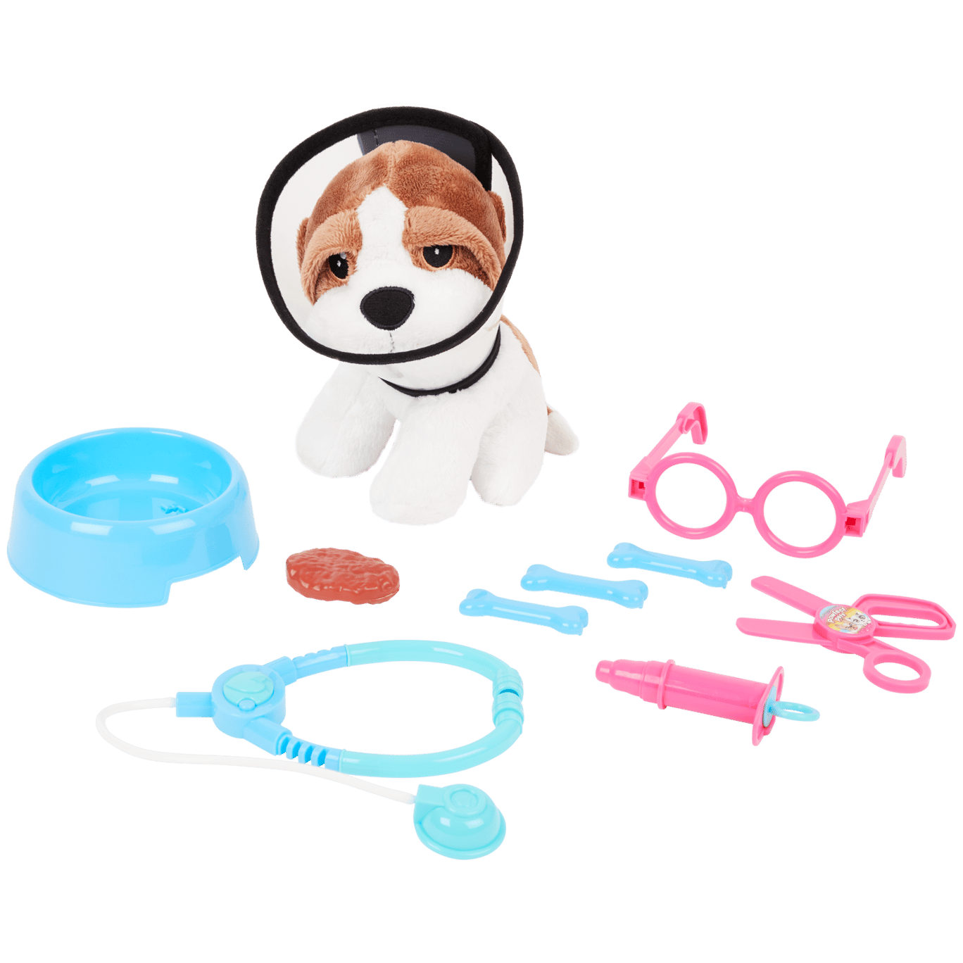 Set de juguete veterinario de cachorros