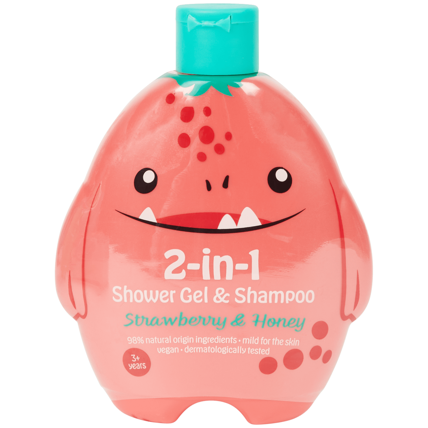 Šampon a sprchový gel 2v1 ve tvaru příšerky