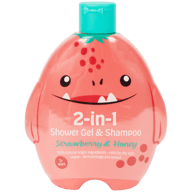 Šampon a sprchový gel 2v1 ve tvaru příšerky