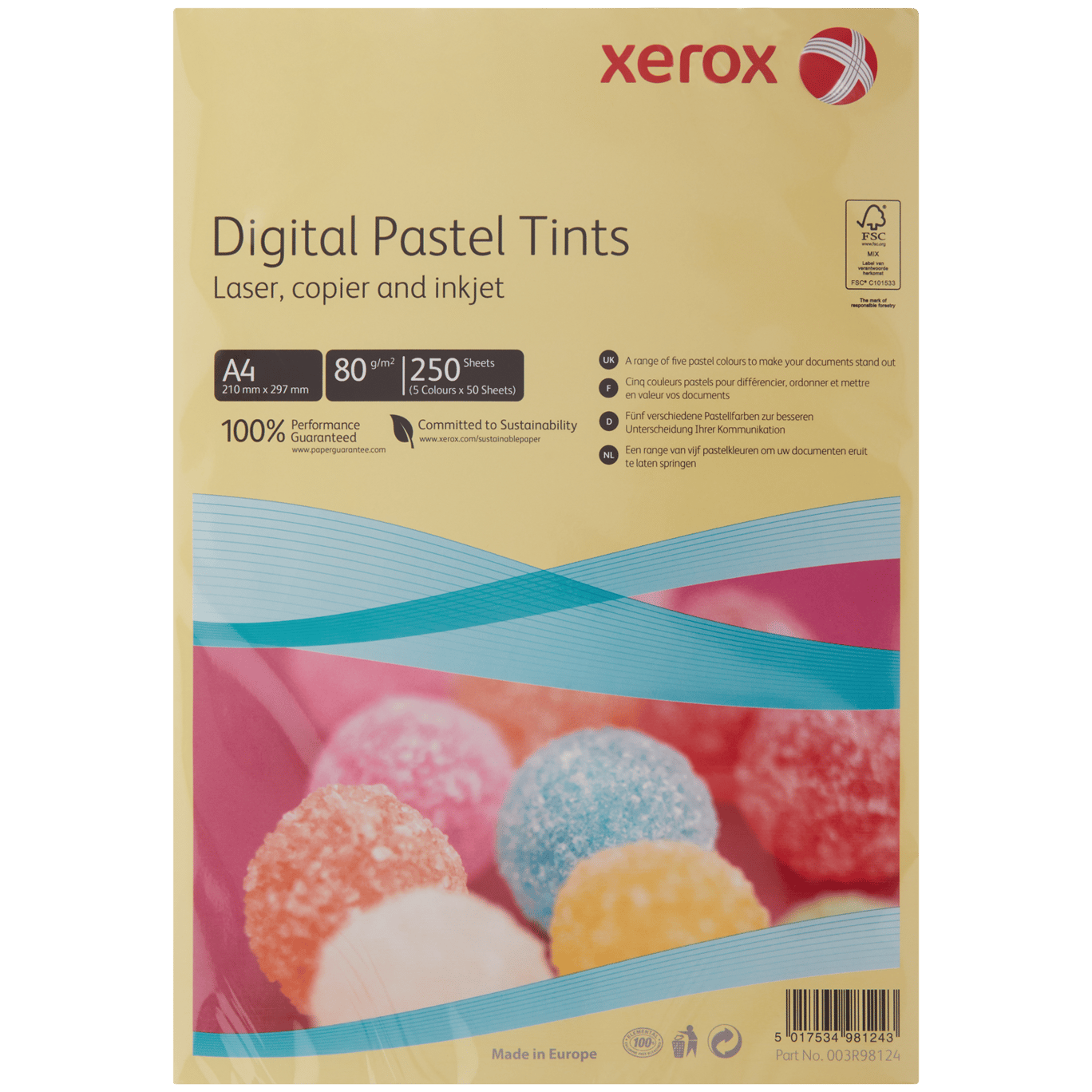 Xerox gekleurd printpapier