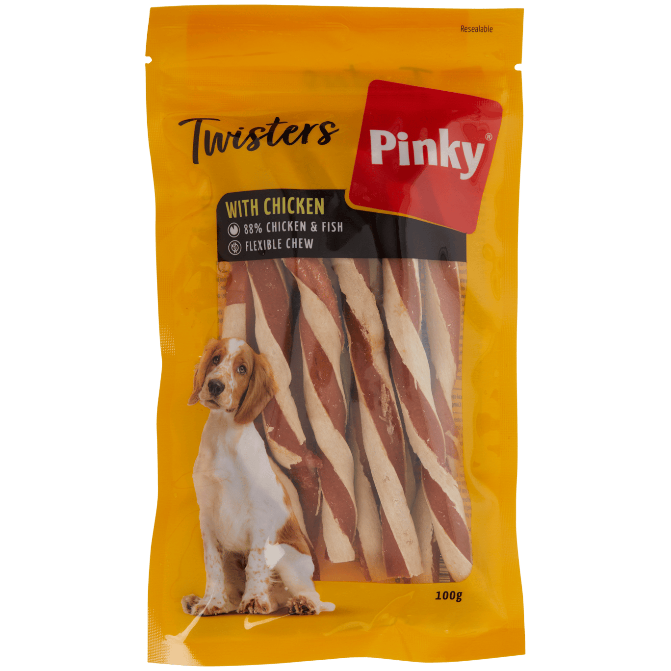 Snacks para perro Twisters Pinky