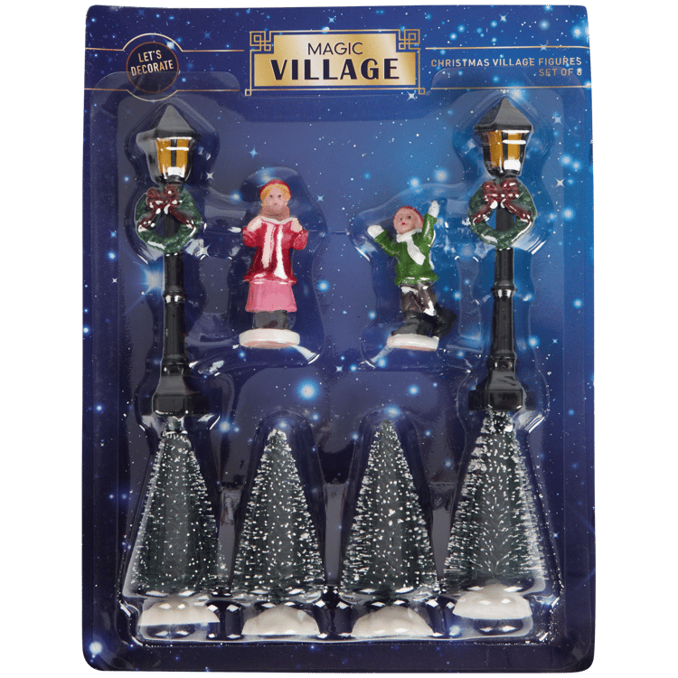 Magic Village kerstfiguren