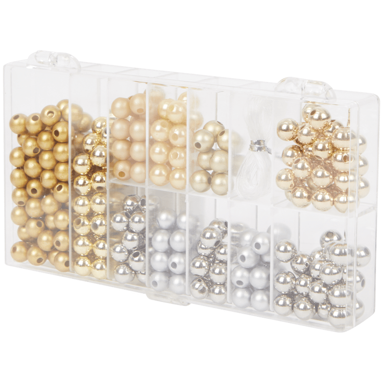 Hobby Flora Perlen mit Perlmuttschimmer
