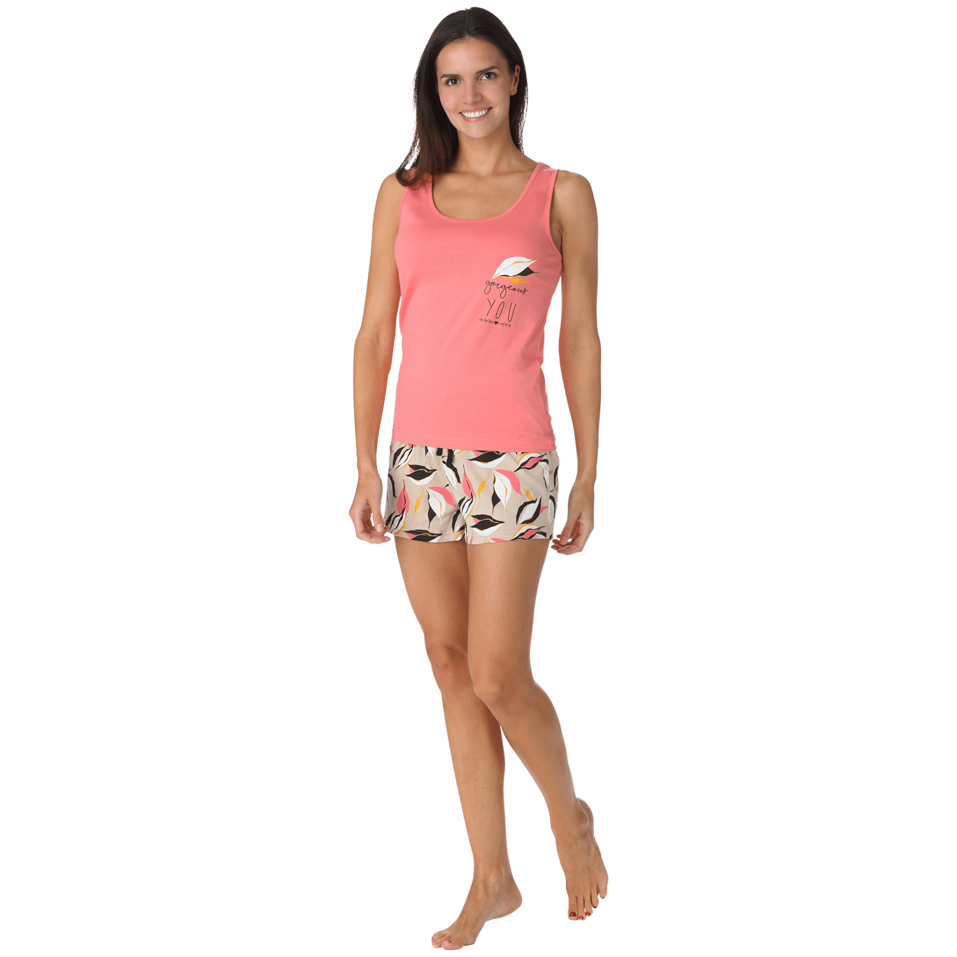 Pidżama z szortami