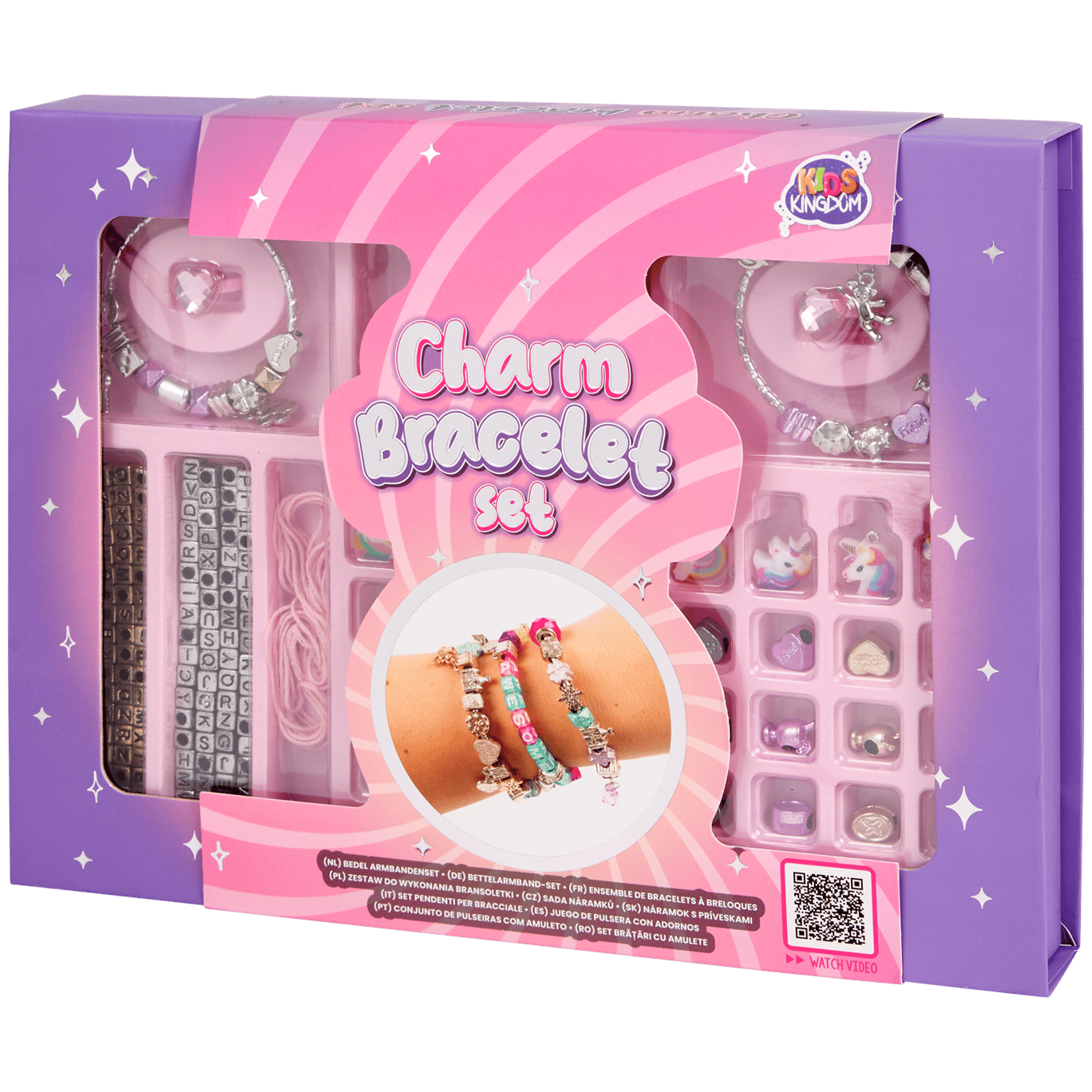 Kit braccialetti fai da te Kids Kingdom