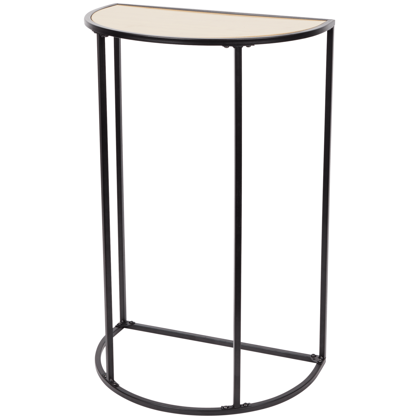 Table d'appoint demi-lune 
