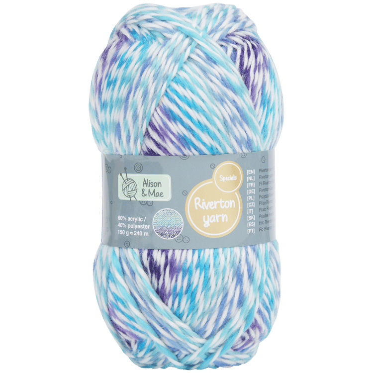 Alison & Mae garen Riverton Meerkleurig Action NL