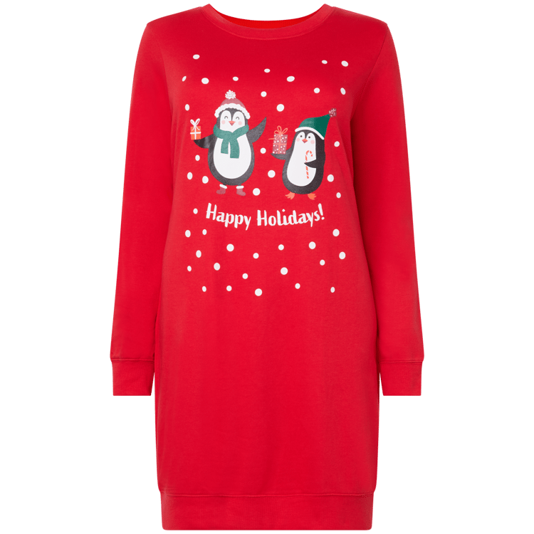 Robe de Noël avec imprimé