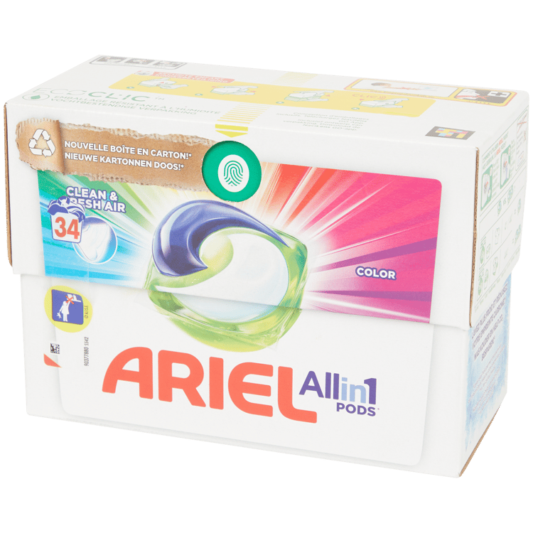 Capsules de lessive Ariel All-In-One Couleur
