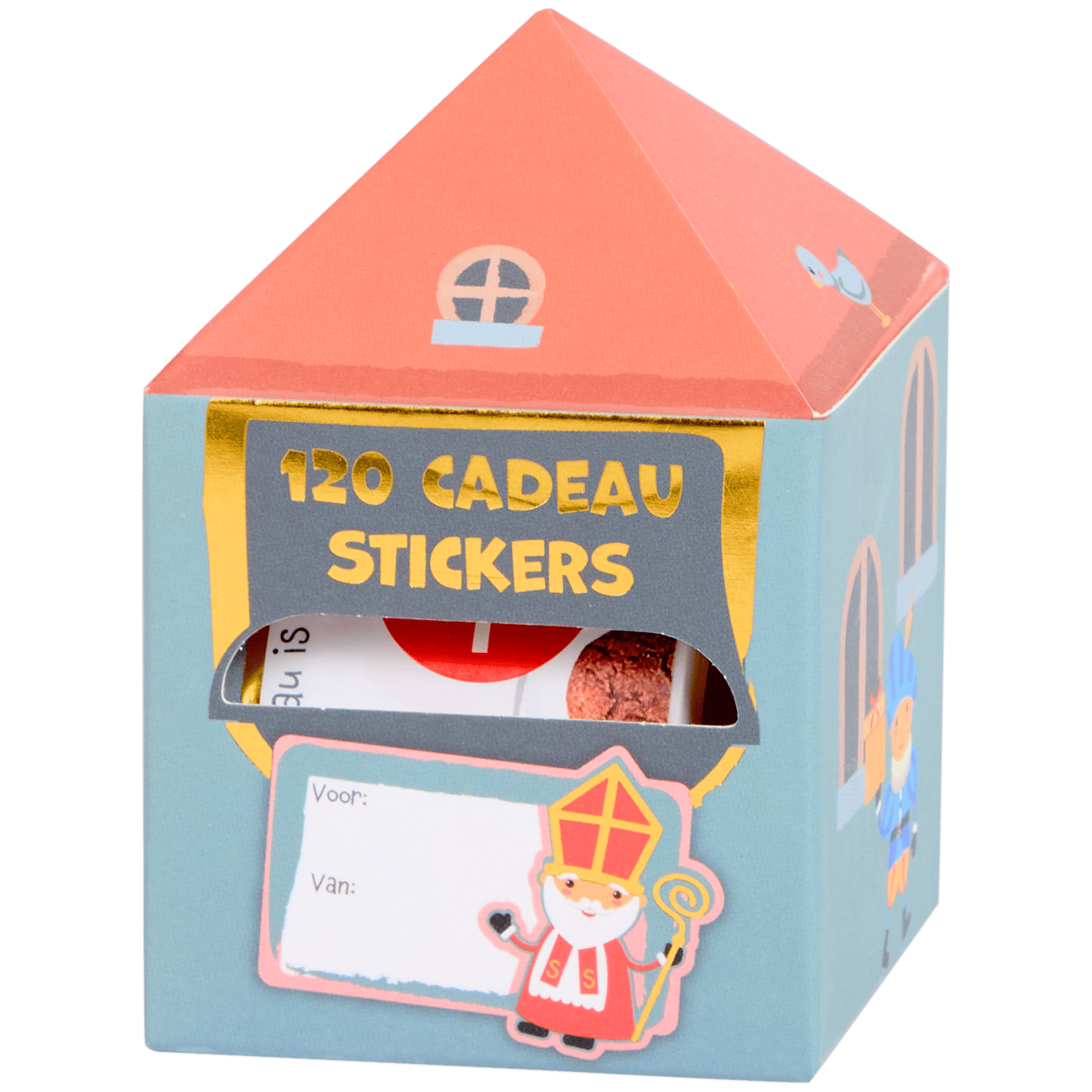 Sinterklaas cadeaustickers