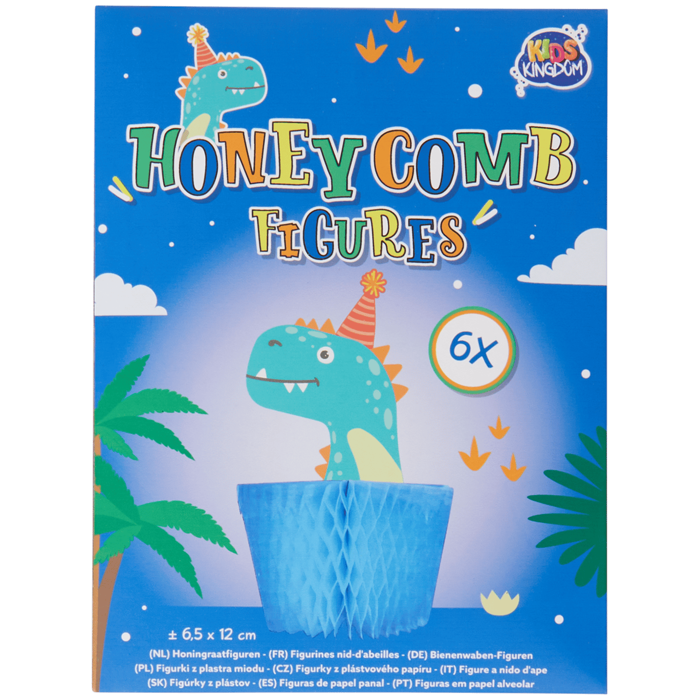 Kids Kingdom honeycomb feestdecoratie