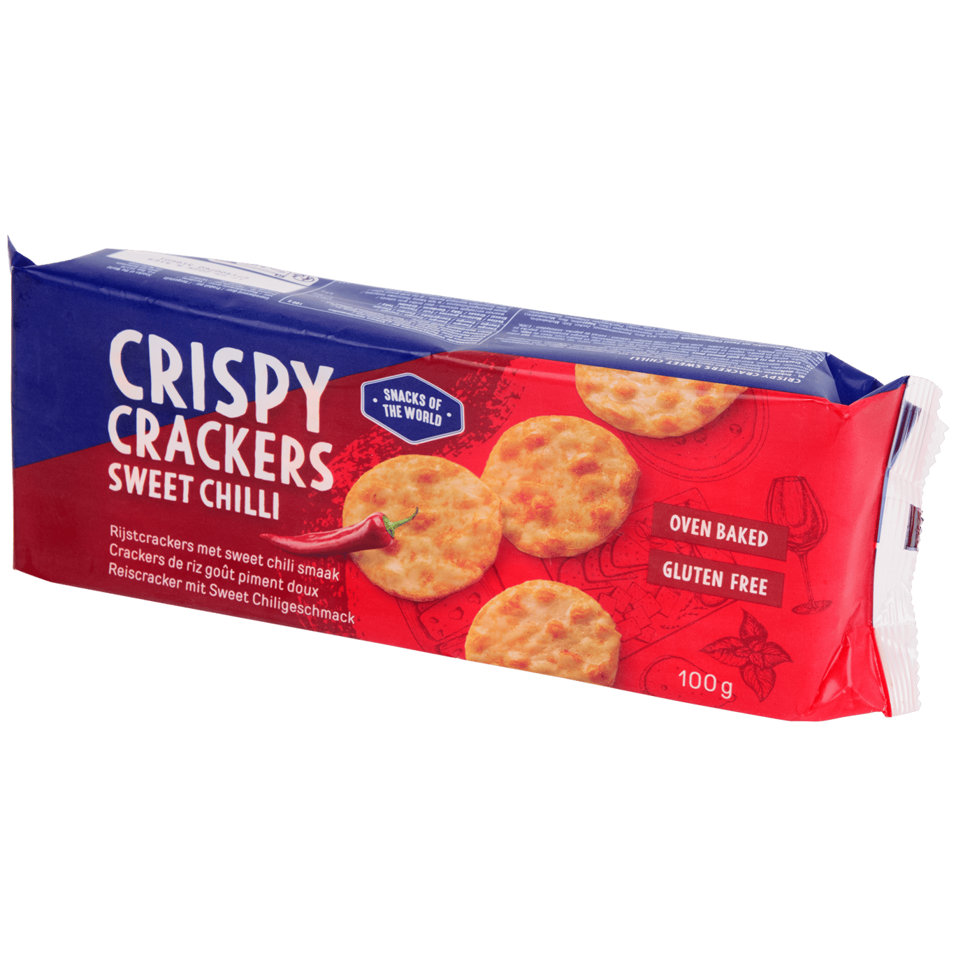 Crispy Crackers Snacks of the World Sweet Chilli