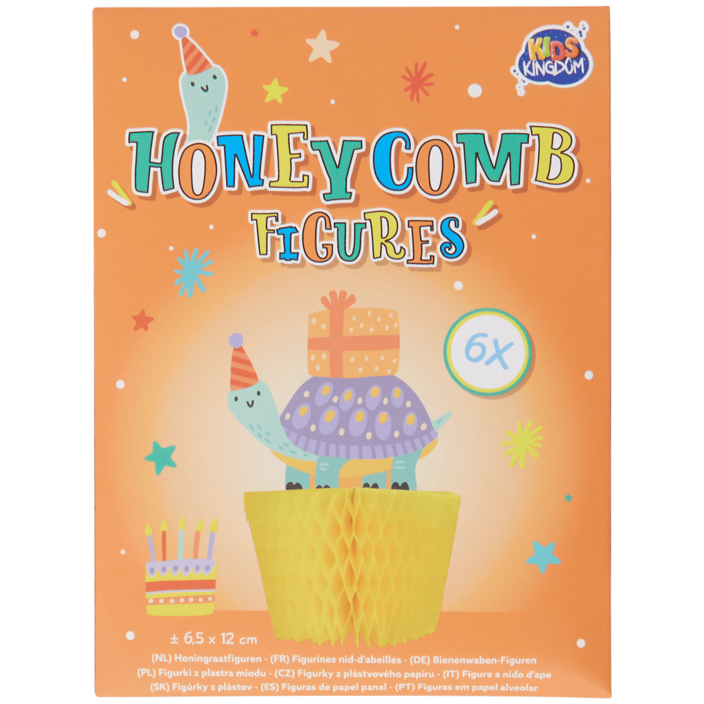 Kids Kingdom honeycomb feestdecoratie