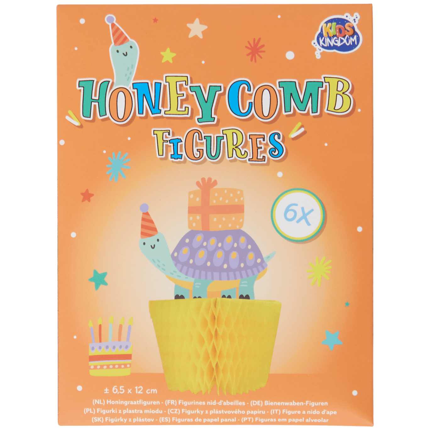 Kids Kingdom Honeycomb Partydekoration