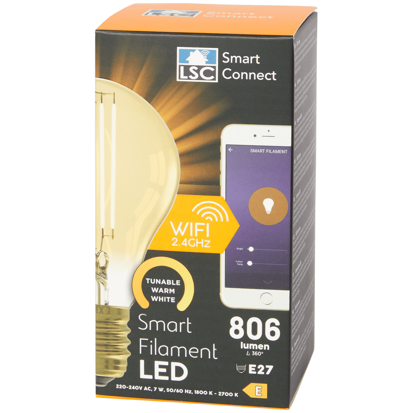 overschot strelen Spoedig LSC Smart Connect slimme filament-ledlamp | Action.com